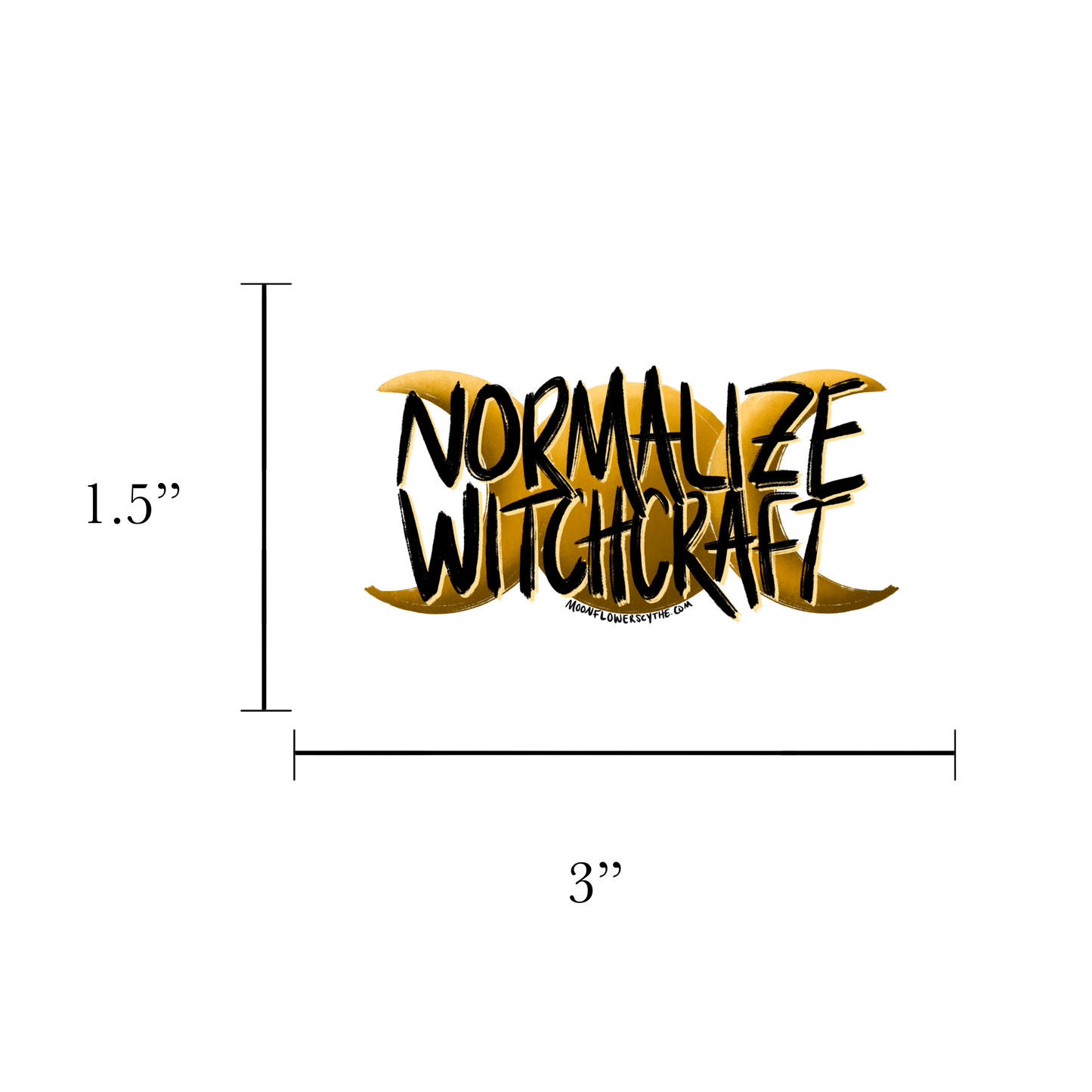 Normalize Witchcraft Sticker