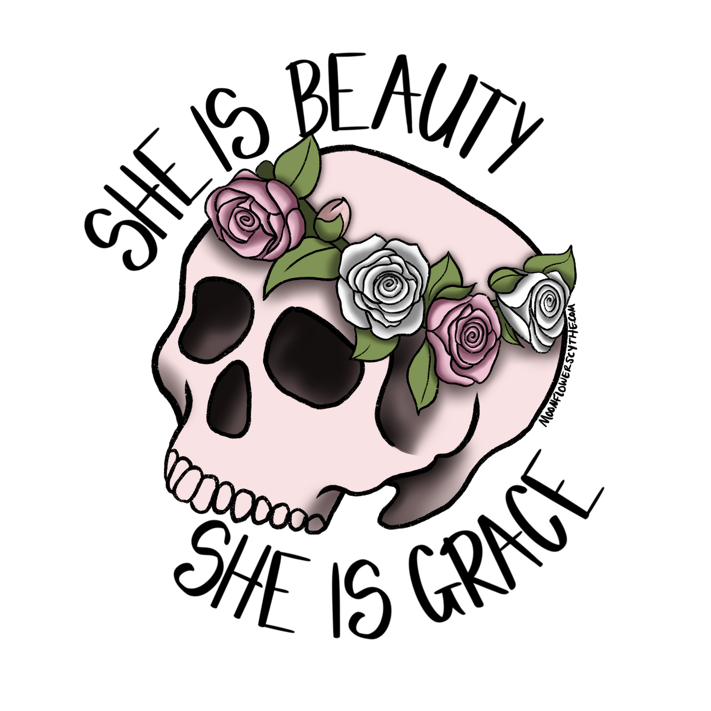 Beauty/Grace Sticker