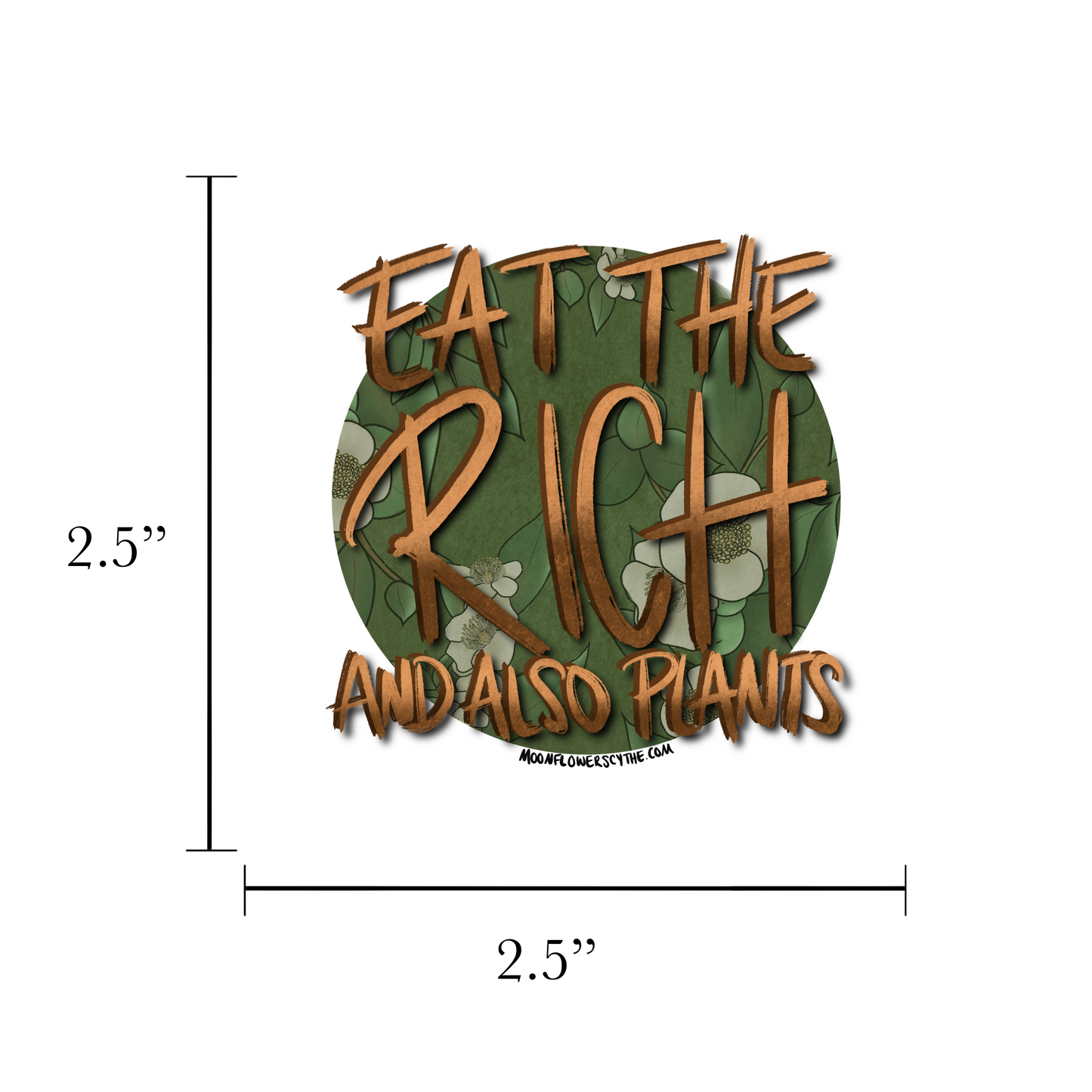 Eat the Rich Sticker