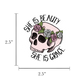Beauty/Grace Sticker