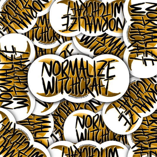 Normalize Witchcraft Sticker