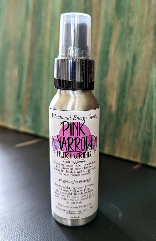 Pink Yarrow Vibrational Energy Spritz